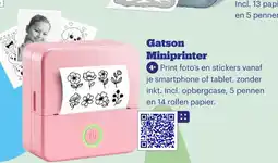 Bol.com Gatson Miniprinter aanbieding