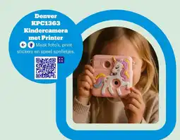 Bol.com Denver KPC1363 Kindercamera met Printer aanbieding