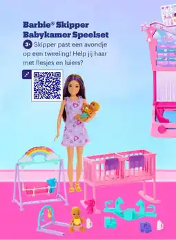 Bol.com Barbie® Skipper Babykamer Speelset aanbieding
