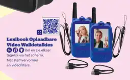 Bol.com Lexibook Oplaadbare Video Walkietalkies aanbieding
