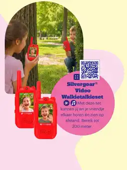Bol.com Silvergear Video Walkietalkieset aanbieding