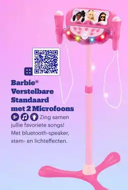 Bol.com Barbie Verstelbare Standaard met 2 Microfoons aanbieding