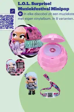 Bol.com L.O.L Surprise Muziekfestival Minipop aanbieding