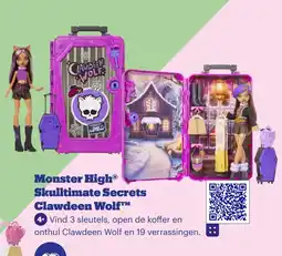 Bol.com Monster High Skullultimate Secrets Clawdeen Wolf aanbieding
