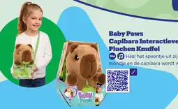 Bol.com Baby Paws Capibara Interactieve Pluchen Knuffel aanbieding