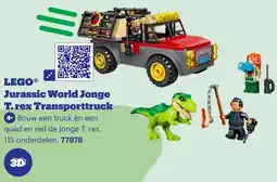 Bol.com Lego Jurassic World Jonge T.rex Transporttruck aanbieding