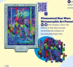 Bol.com Clementoni Star Wars Metamorphic Art Puzzle aanbieding