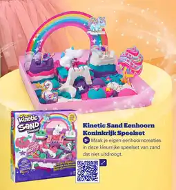 Bol.com Kinetic Sand Eenhoorn Koninkrijk Speelset aanbieding