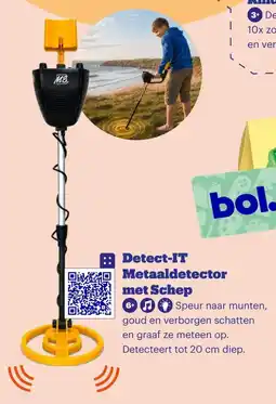 Bol.com Detect-IT Metaaldetector met Schep aanbieding