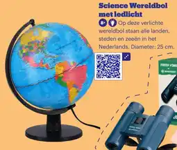 Bol.com Science Wereldbol met Ledlicht aanbieding