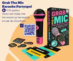 Bol.com Grab The Mic Karaoke Partyspel aanbieding