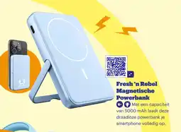 Bol.com Fresh 'n Rebel Magnetische Powerbank aanbieding