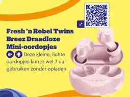 Bol.com Fresh 'n Rebel Twins Breez Draadloze Mini-oordopjes aanbieding