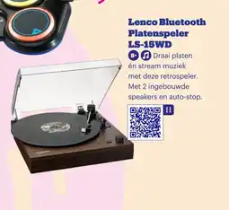 Bol.com Lenco Bluetooth Platenspeler LS-15WD aanbieding