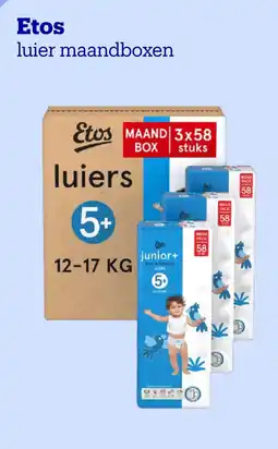 Bol.com Etos Luier Maandboxen aanbieding
