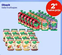 Bol.com Olvarit baby fruit hapjes aanbieding
