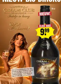 Dirck 3 cream club cream liqueur aanbieding