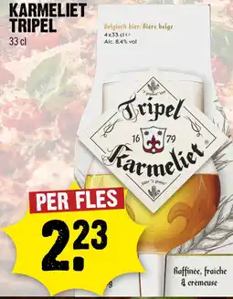 Dirck 3 Karmeliet Tripel aanbieding