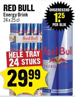 Dirck 3 Red Bull Energy Drink aanbieding