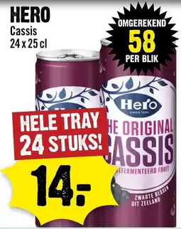 Dirck 3 Hero cassis aanbieding