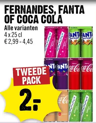 Fernandes, fanta of coca cola
