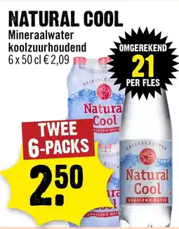 Dirck 3 Natural Cool Mineraalwater koolzuurhoudend aanbieding