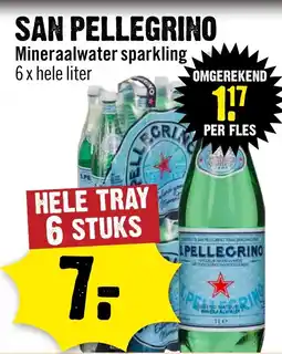 Dirck 3 San pellegrino mineralwater sparkling aanbieding