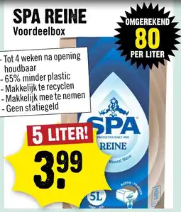 Dirck 3 spa reine voordeelbox aanbieding