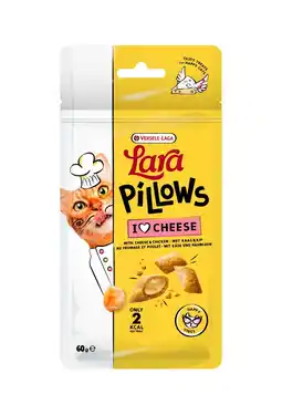 Pets Place Lara Pillows Happy Vibes Treats - Kauwsnacks - Kaas 60 g aanbieding