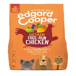 Pets Place Edgard&Cooper Free-Run Chicken Adult - Hondenbrokken - Kip&Mango&Bessen 700 g aanbieding