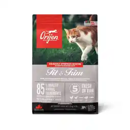 Pets Place Orijen Whole Prey Fit & Trim Cat - Kattenbrokken - Kip&Kalkoen 1,8 kg aanbieding