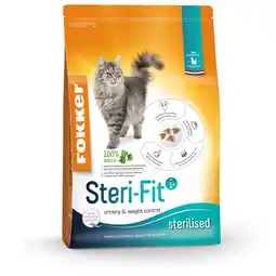 Pets Place Fokker Steri-Fit - Kattenbrokken - Kip 2,5 kg aanbieding