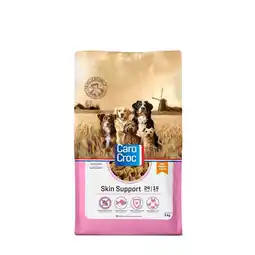 Pets Place CaroCroc Skin Support - Hondenbrokken - Gevogelte&Vis&Rijst 3 kg aanbieding