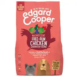 Pets Place Edgard&Cooper Free-Run Chicken Senior - Hondenbrokken - Kip&Zalm&Broccoli 700 g aanbieding
