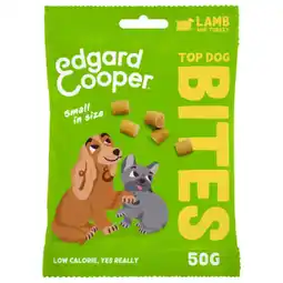 Pets Place Edgard&Cooper Bites Small Lamb and Turkey - Kauwsnacks - 50 g aanbieding