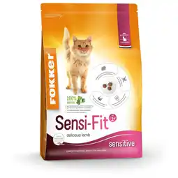 Pets Place Fokker Sensi-Fit - Kattenbrokken - Lam 2,5 kg aanbieding