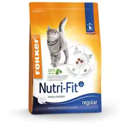 Pets Place Fokker Nutri-Fit Regular - Kattenbrokken - Kip 2,5 kg aanbieding
