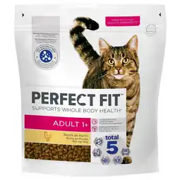 Pets Place Perfect Fit Kat Droog Adult - Kattenbrokken - Kip 1,4 kg aanbieding