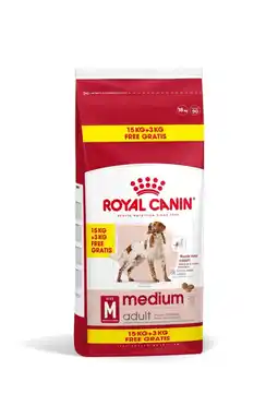 Pets Place Royal Canin Medium Adult Bonusbag - Hondenbrokken - 18 kg aanbieding