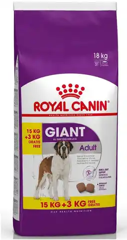Pets Place Royal Canin Giant Adult Bonusbag - Hondenbrokken - 18 kg aanbieding