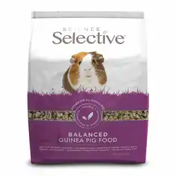 Pets Place Supreme Science Selective Guinea Pig - Droogvoer - 3 kg aanbieding