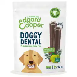 Pets Place Edgard&Cooper Doggy Dental Apple & Eucalyptus Oil - Gebitsverzorgende snacks - 7 stuks aanbieding