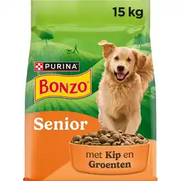 Pets Place Bonzo Senior - Hondenbrokken - 15 kg aanbieding