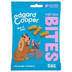 Pets Place Edgard&Cooper Bites Large Salmon and Chicken - Kauwsnacks - 50 g aanbieding