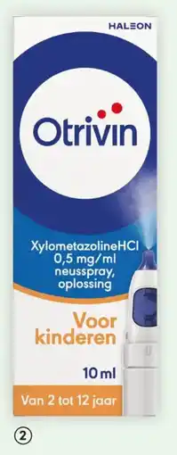 DA Otrivin Xylometazoline Neusspray Kinderen aanbieding