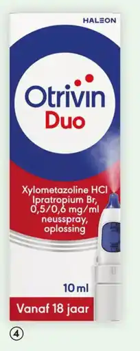 DA Otrivin Xylometazoline Neusspray Duo aanbieding
