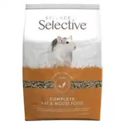Pets Place Supreme Science Selective Rat - Droogvoer - 3 kg aanbieding