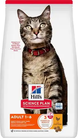 Pets Place Hill's Science Plan Adult - Kattenbrokken - Kip 7 kg aanbieding