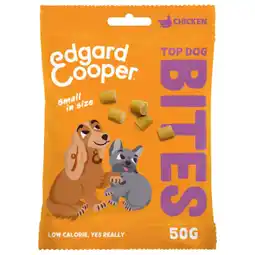 Pets Place Edgard&Cooper Bites Small Chicken - Kauwsnacks - 50 g aanbieding