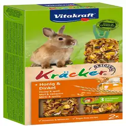 Pets Place Vitakraft Konijn Kracker - Knaagstick - Honing aanbieding